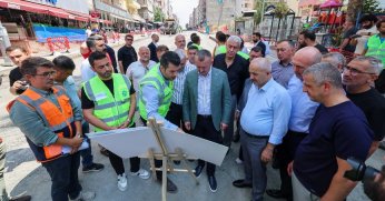 Büyükakın, Gebze’nin kalbindeki yatırımları inceledi