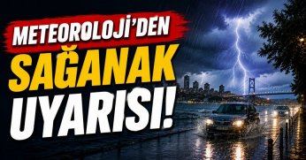 30 dereceden gök gürültülü yağmura