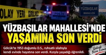 YÜZBAŞILAR MAHALLESİ’NDE ACI OLAY: EVİNDE HAYATINI KAYBETTİ