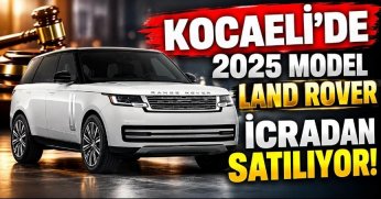 Kocaeli’de 2025 model Land Rover icradan Satılıyor!