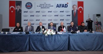 Başkan Büyükakın, AFAD toplantısına katıldı