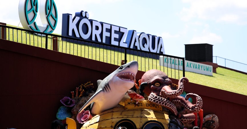 Körfez Aqua’da ‘Hatıra Mağazası’ da çok sevildi