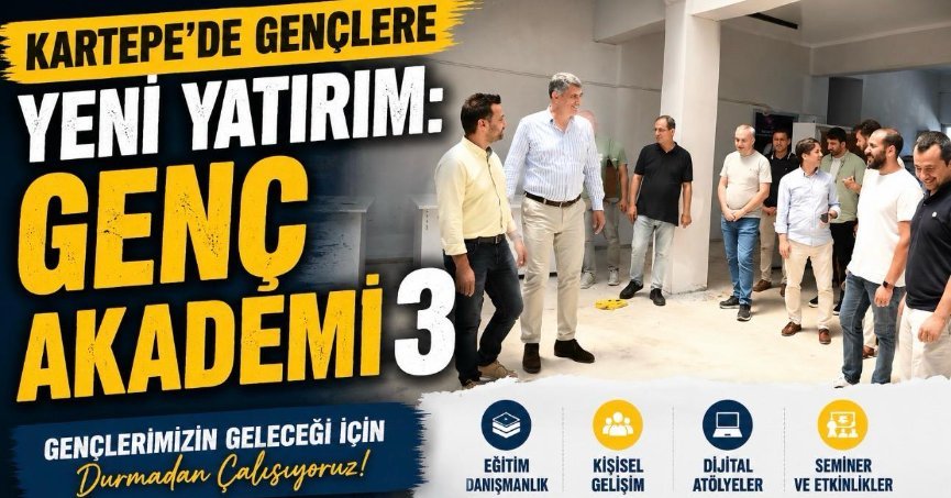 Kartepe’de Gençlere Yeni Yatırım : Genç Akademi 3
