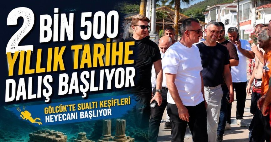 2 bin 500 yıllık tarihe dalış başlıyor
