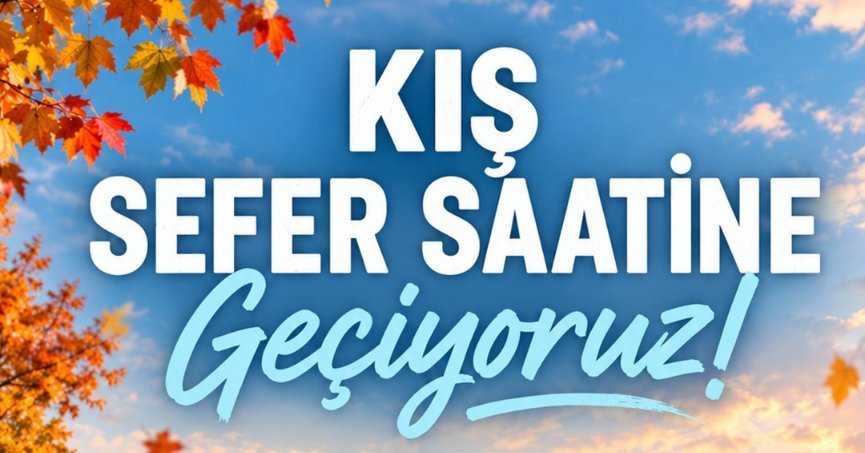 Toplu ulaşımda kış tarifesine geçiliyor
