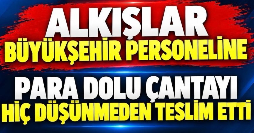 KOCAELİ BÜYÜKŞEHİR PERSONELİNDEN ÖRNEK DAVRANIŞ
