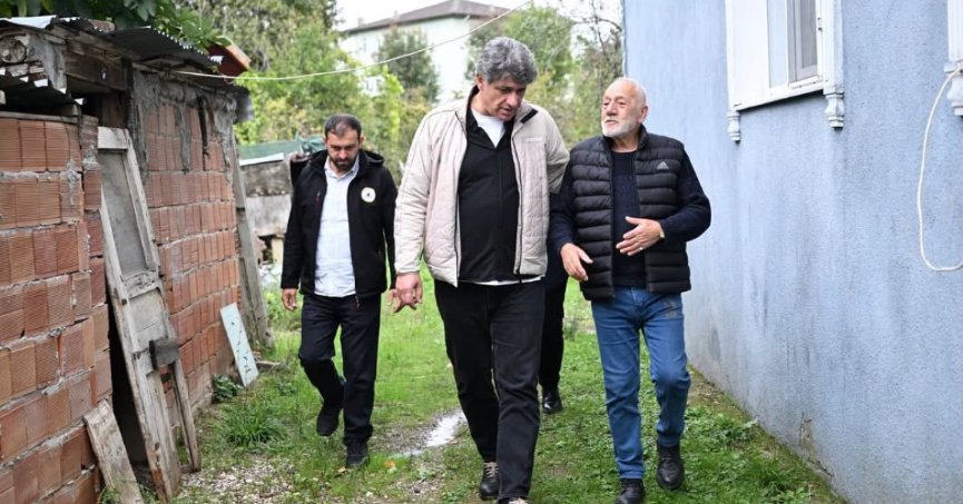 Başkan Kocaman Afetten Etkilenen Aileleri Yalnız Bırakmadı