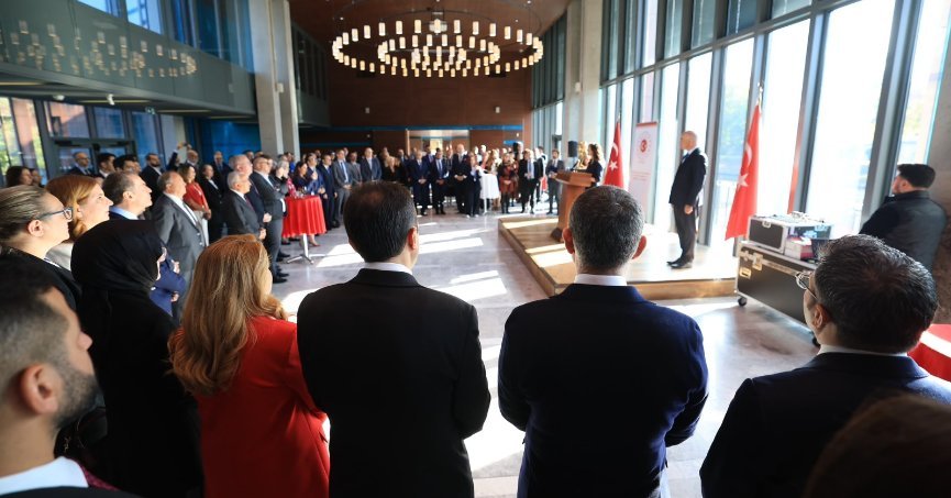 Cumhuriyet Bayramı Resepsiyonu’na katıldı