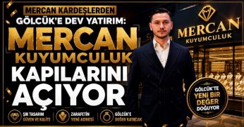 Mercan Kardeşlerden Gölcük’e Dev Yatırım: Mercan Kuyumculuk Kapılarını Açıyor