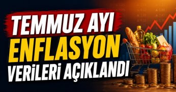 Temmuz ayı enflasyon verileri açıklandı