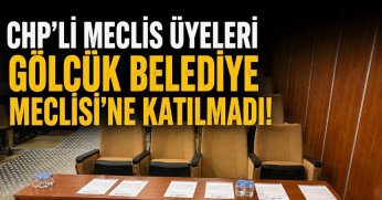 CHP’li Meclis Üyeleri Gölcük Belediye Meclisi’ne Katılmadı