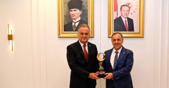  Harb-İş Otel Müdürü Kılıç’tan Vali Usta’ya Anlamlı Ziyaret
