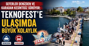 TEKNOFEST’e ulaşımda büyük kolaylık 