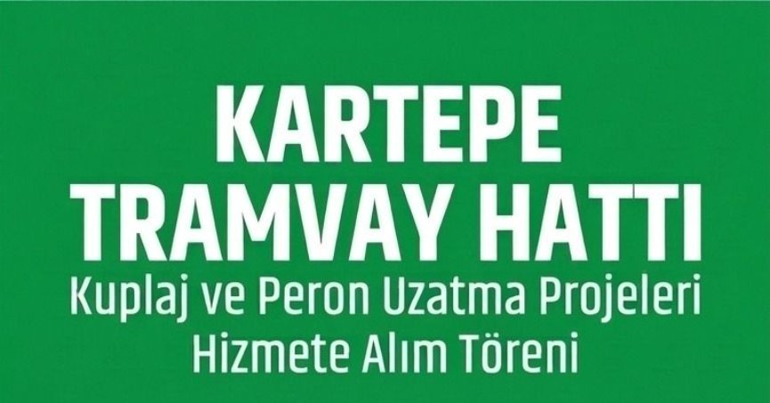 Kartepe Tramvay Hattı yarın açılıyor