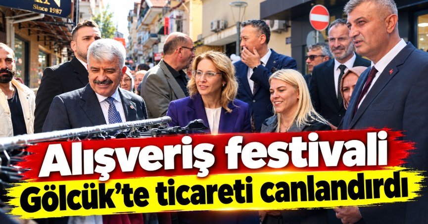 Alışveriş festivali Gölcük’te ticareti canlandırdı