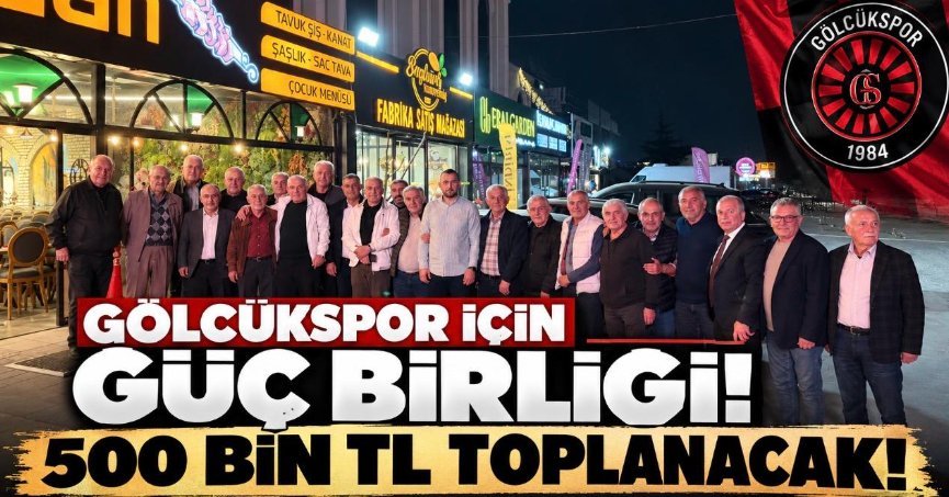 GÖLCÜKSPOR İÇİN GÖLCÜK’ÜN ABİLERİ EL ELE VERDİ!