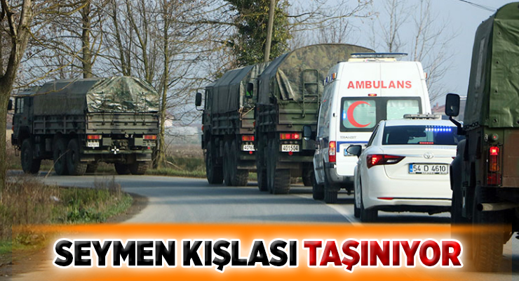 SEYMEN KIŞLASI TAŞINIYOR