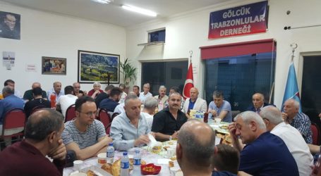 Trabzonlular iftar yemeğinde buluştu