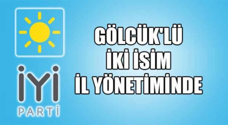 GÖLCÜK’LÜ İKİ İSİM İL YÖNETİMİNDE