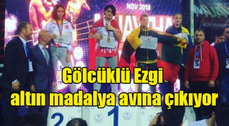 Ezgi yine altın madalya avına çıkıyor