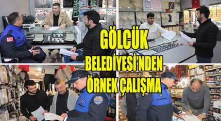 GÖLCÜK BELEDİYESİ’NDEN ÖRNEK ÇALIŞMA