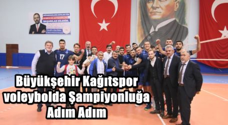 Büyükşehir Kağıtspor voleybolda Şampiyonluğa Adım Adım