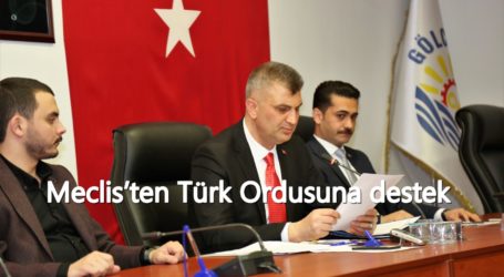 Meclis’ten Türk Ordusuna destek