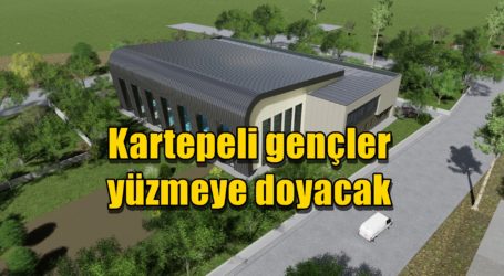 Kartepeli gençler yüzmeye doyacak