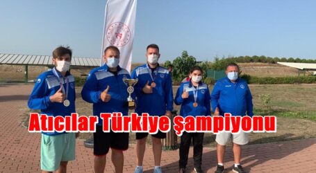 Atıcılar Türkiye şampiyonu