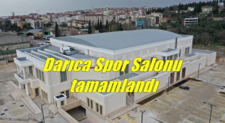 Darıca Spor Salonu tamamlandı