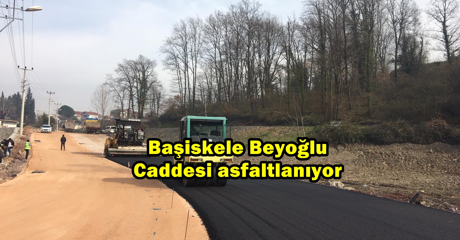 Başiskele Beyoğlu Caddesi Asfaltlanıyor | Gölcük Vizyon Gazetesi