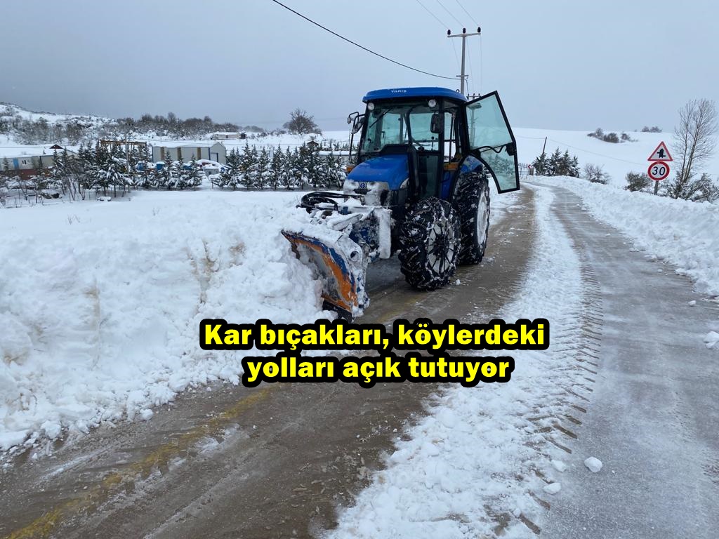 Kar Bicaklari Koylerdeki Yollari Acik Tutuyor Golcuk Vizyon Gazetesi