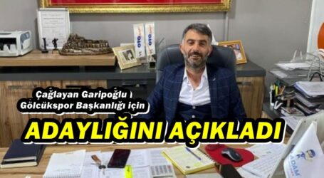 Çağlayan Garipoğlu Gölcükspor Başkanlığı için ADAYLIĞINI AÇIKLADI