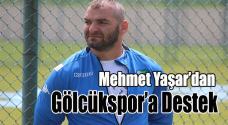Mehmet Yaşar’dan  Gölcükspor’a Destek