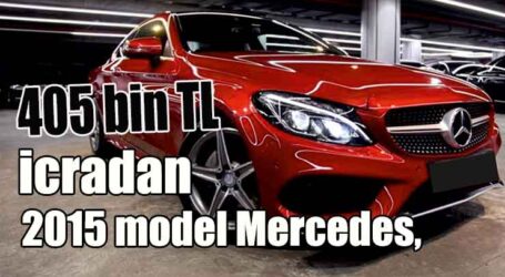 2015 model Mercedes, 405 bin TL