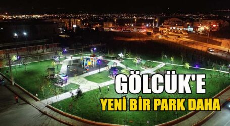 GÖLCÜK’E YENİ BİR PARK DAHA