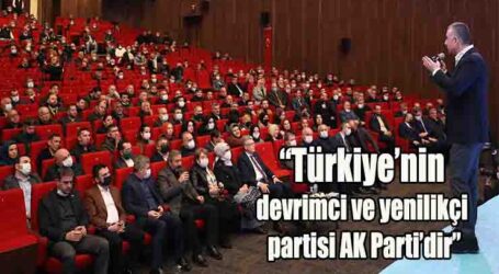 Başkan Büyükakın, “Türkiye’nin devrimci ve yenilikçi partisi AK Parti’dir”