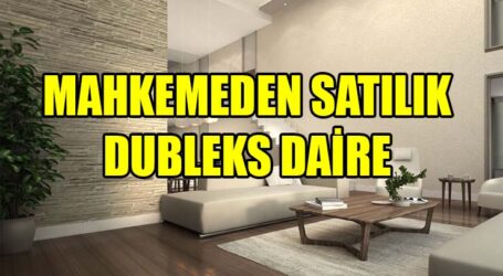 MAHKEMEDEN SATILIK DUBLEKS DAİRE