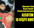 Gölcük Gesotim arama kurtarma derneği GESOTİM 18 Kişiyi Sağ Olarak Çıkardı