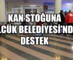 KAN STOĞUNA GÖLCÜK BELEDİYESİ’NDEN DESTEK
