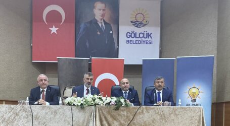 AK PARTİ GÖLCÜK’TE MİLLETVEKİLİ ADAY ADAYLARI TANITIM PROGRAMI COŞKUYLA BAŞLADI