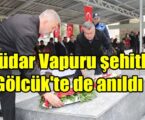 Üsküdar Vapuru şehitleri Gölcük’te de anıldı