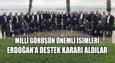 Milli Görüş’ün önemli isimleri Kocaeli’de toplandı: Erdoğan’a destek kararı aldılar