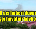 MSB acı haberi duyurdu: 5 işçi hayatını kaybetti!