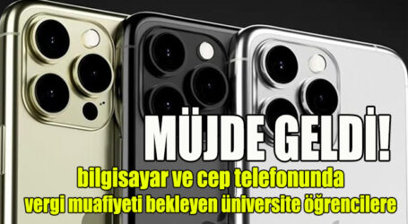 MÜJDE GELDİ!