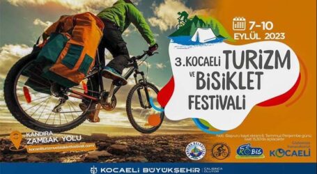 3.Kocaeli Turizm ve Bisiklet Festivali başlıyor