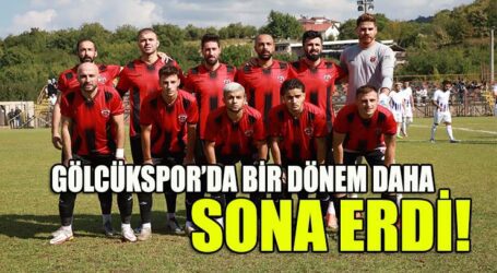 GÖLCÜKSPOR’DA BİR DÖNEM DAHA SONA ERDİ!