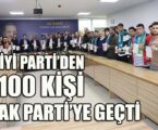 Körfez’de İYİ Parti’den istifa eden 100 kişi AK Parti’ye geçti