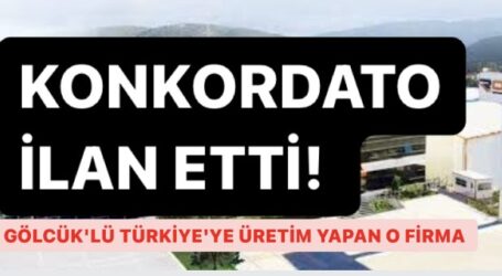 GÖLCÜK’LÜ TÜRKİYE’YE ÜRETİM YAPAN O FİRMA KONKORDATO İLAN ETTİ!