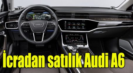 İcradan satılık Audi A6 araç